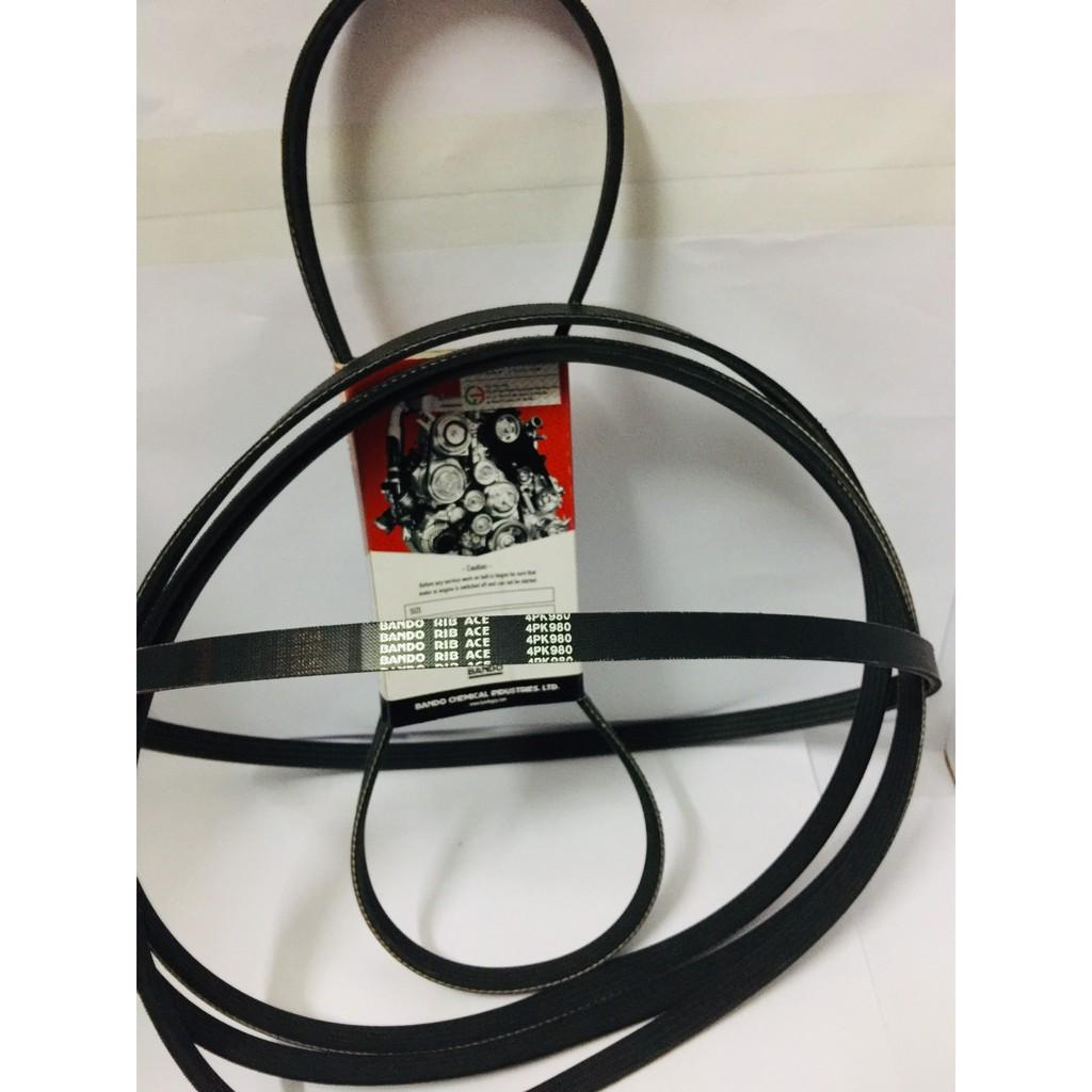 Dây curoa 4PK980 nhãn hiệu Bando Nhật Bản