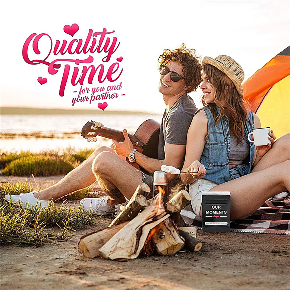 Bộ Bài Our Moments Cặp Đôi Tiếng Anh Set 100 Thẻ Bài Khoảnh Khắc Yêu Thương Độc Đáo