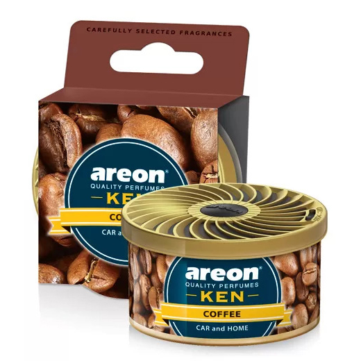 Sáp thơm ô tô hương cà phê AREON Ken Coffee - NHẬP KHẨU BULGARIA