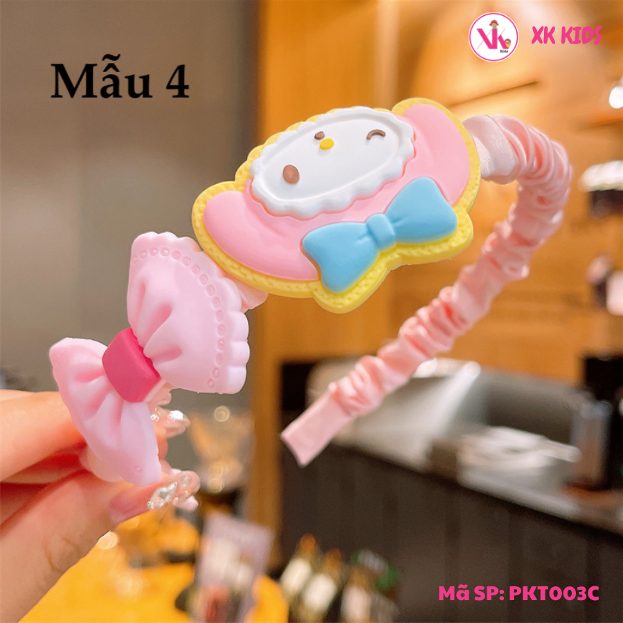 Bờm tóc bé gái nhiều hình kute nhiều màu PKT003C