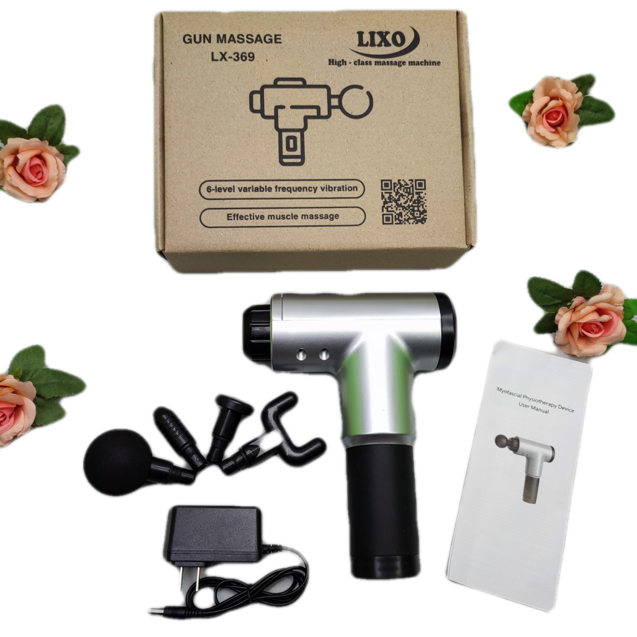 Máy massage cầm tay LX369 - Hỗ trợ giảm đau mỏi tại nhà