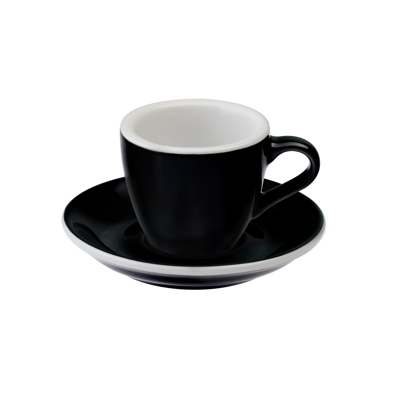 Hình ảnh Ly Espresso 80ml Egg (Black) – Loveramics