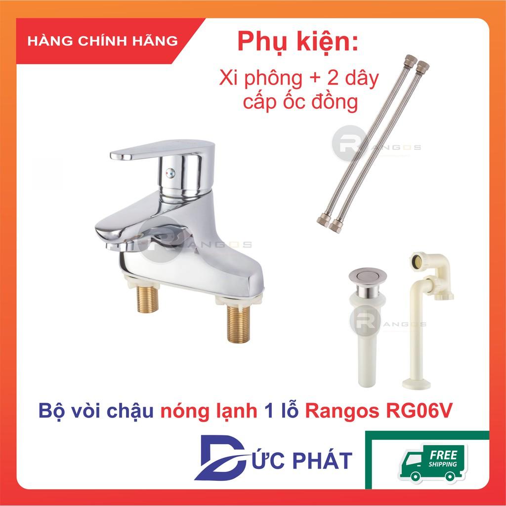 Vòi chậu 1 lỗ, vòi lavabo Rangos RG-06V1