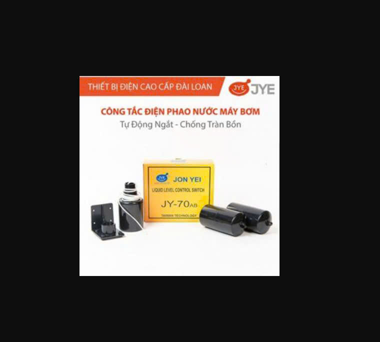 Phao điện/Phao điện chống tràn chống cạn có lỗ thoát khí JY-191 JYE - Bảo hành 2 năm hàng chính hãng