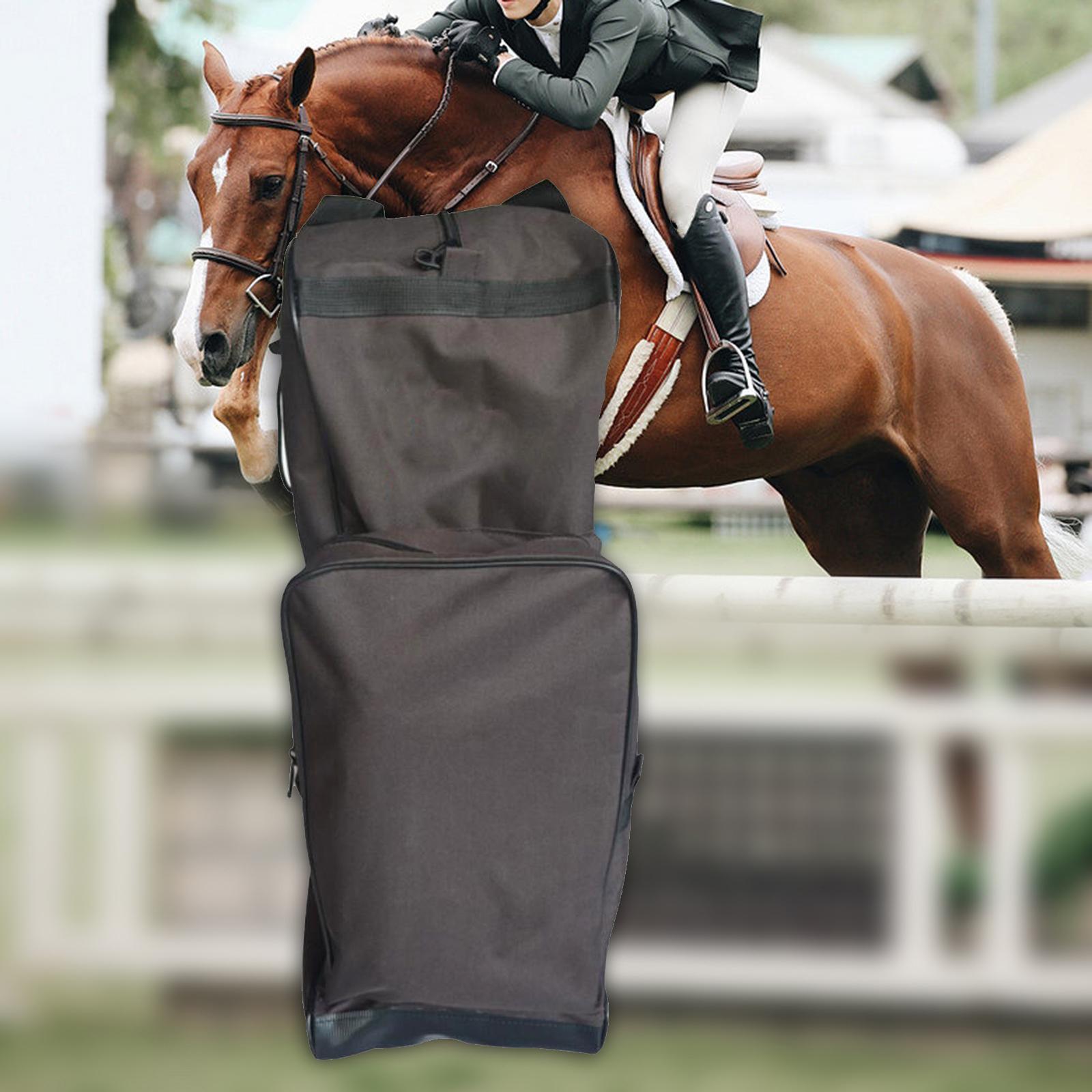 Equestrian Horse Riding Bag Boots Bag Portable for   Excursions