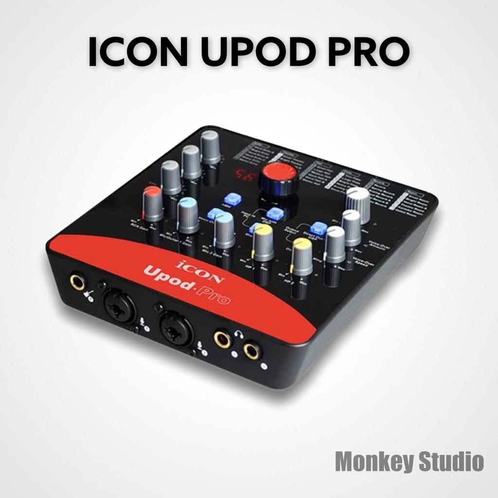 Bộ Mic Hát Livestream Soundcard ICON UPOD PRO &amp; Mic TAKSTAR TAK35 Chất Lượng Cao, Âm Thanh Cực Kỳ Sống Động - Hàng Chính Hãng