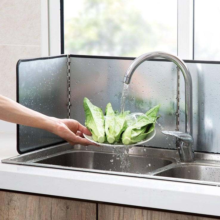 Tấm chắn dầu mỡ nhà bếp loại dày, Tiện dụng cho nhà bếp ngăn dầu mỡ