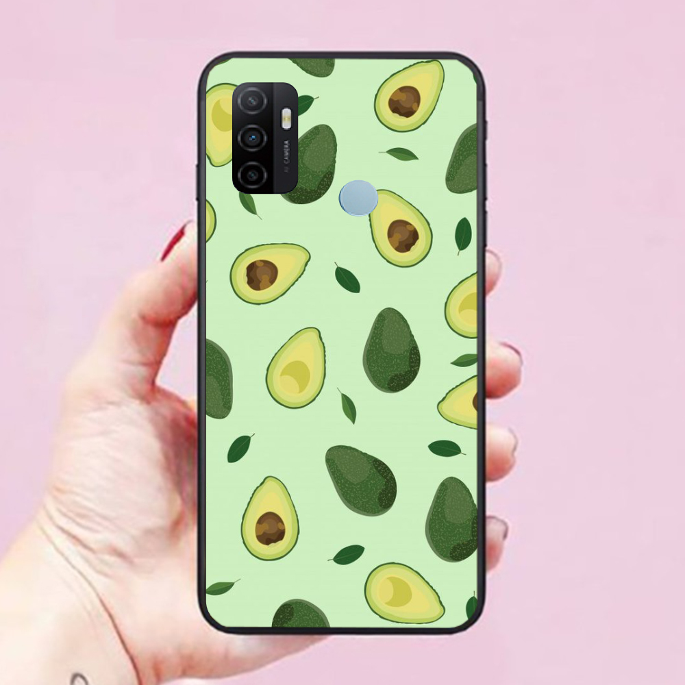 Ốp lưng điện thoại dành cho Oppo A53 hình Trái Bơ