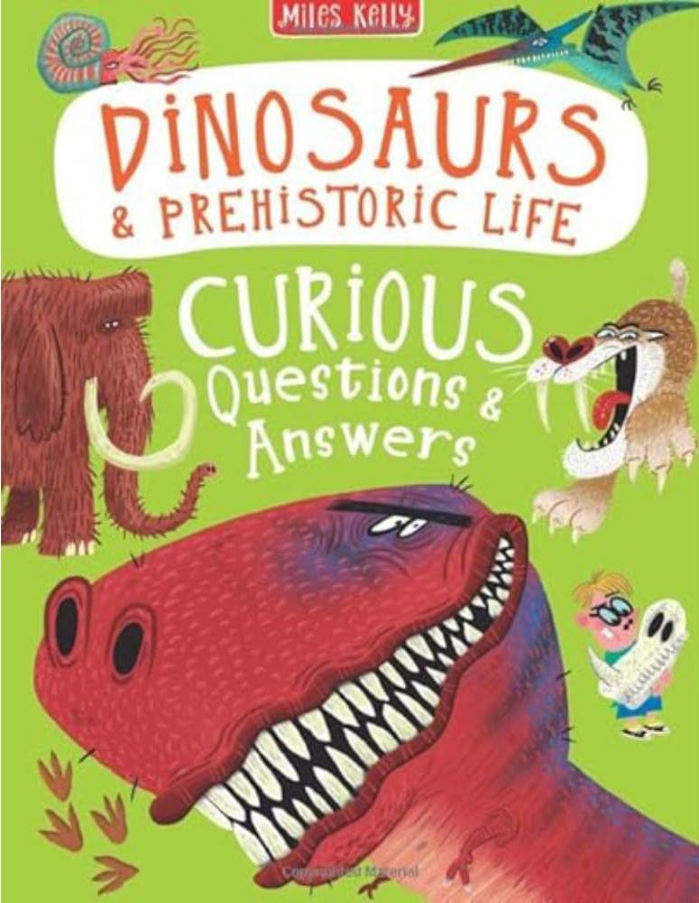 Sách ngoại văn: Dinosaurs And Prehistoric Life - Curious Questions And Answers