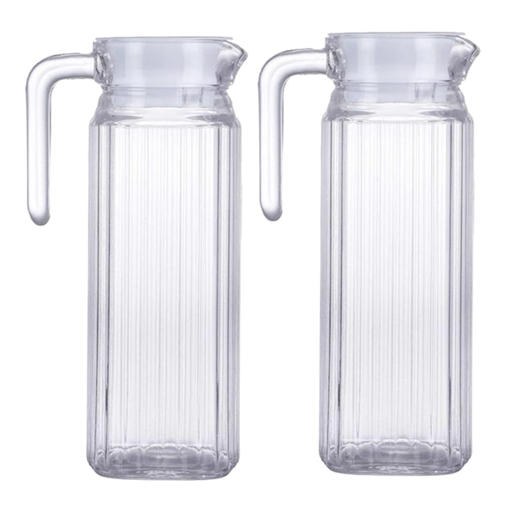 2 Nước Trong Chảo 1.1L Cà Phê Trà Đá Đồ Uống Lọ Cho Thanh Nhà Bếp