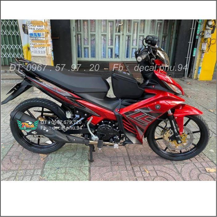 Tem Rời Exciter 135 Lc đỏ xám