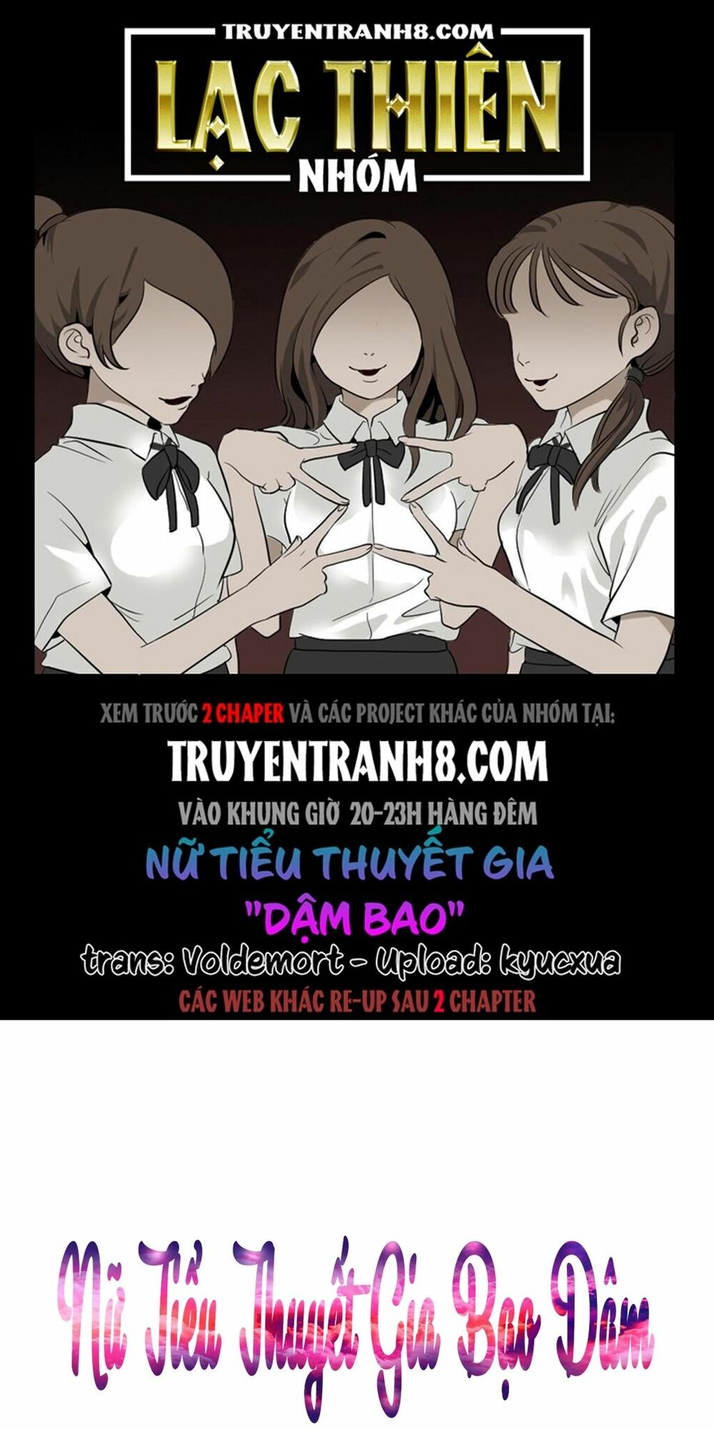 Nữ Tiểu Thuyết Gia Dậm Bao Chapter 5 - Trang 0