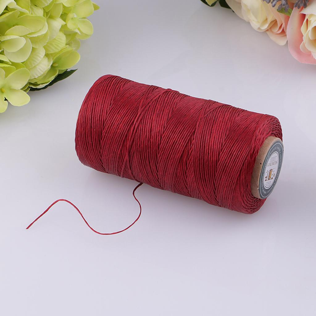 0,8mm Round Waxed Polyester Stitch Spool DIY Trang Sức Làm