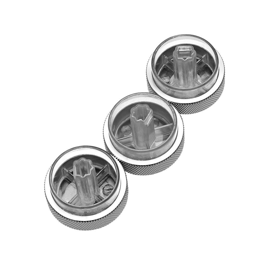 AC Air Conditioner Control Knobs Aluminum Panel Switch for
