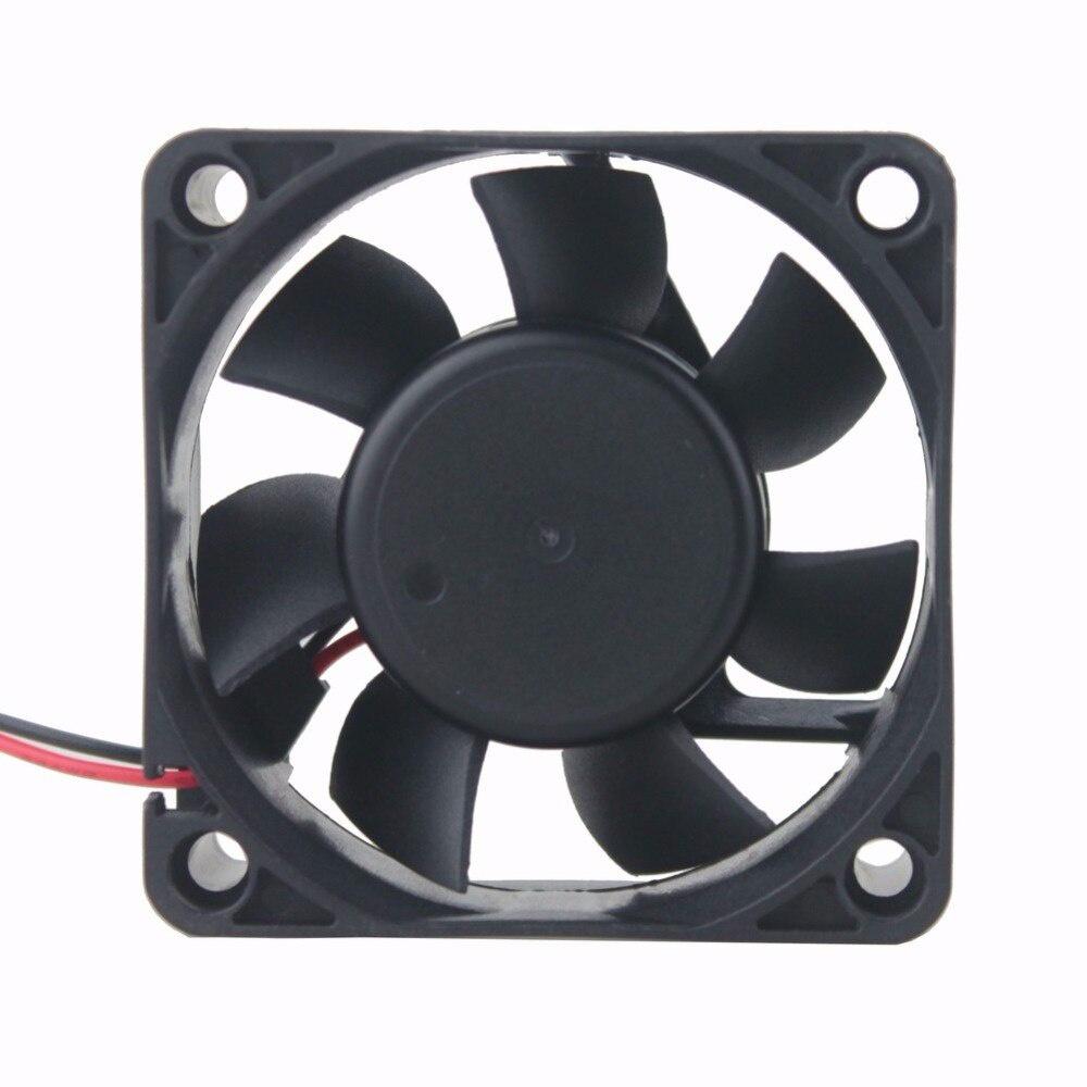 Gdstime 1 Piece Two Balls Bearing 60mm x 11mm DC 11V 1Pin Cooling Fan 60x60x11mm 6011 6cm Cpmputer Case CPU Brushless Cooler