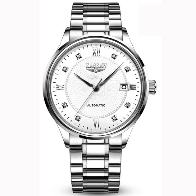 Đồng hồ nam chính hãng KASSAW K822-4 chống nước,chống xước,kính sapphire,Đồng hồ cơ ,dây kim loại thép không gỉ 316L,hàng mới 100%