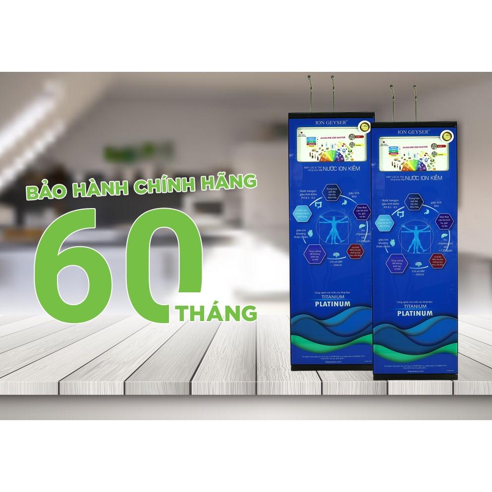 Máy lọc nước Ion Kiềm Geyser I8, 2 chế độ - Hàng Chính Hãng