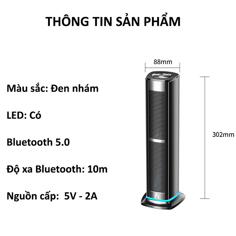 Loa Đứng Máy Tính DR-F3 Bass Êm, Âm Thanh Siêu Trầm - Hàng Nhập Khẩu