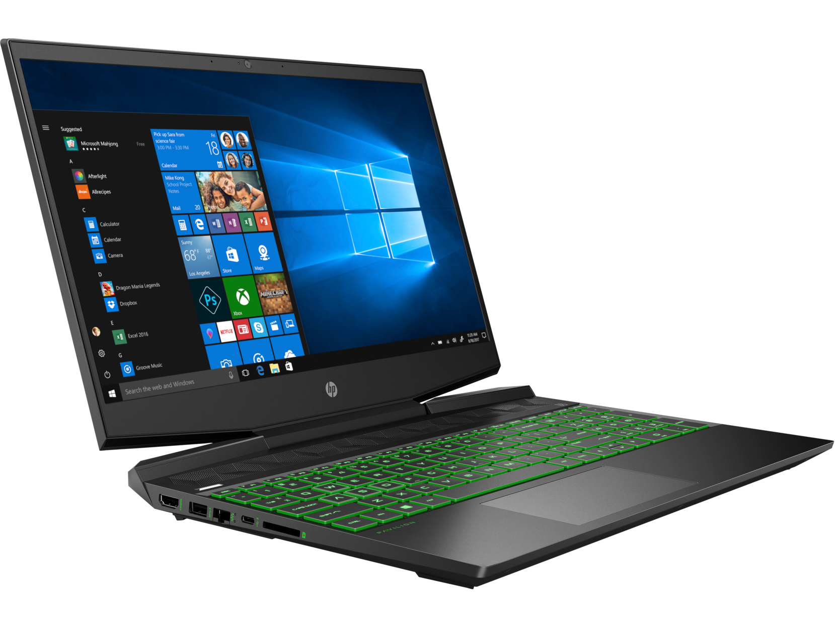 Laptop HP Pavilion 15-DK1056WM Core i5-10300H / RAM 8GB / SSD 256GB / GTX 1650 / Win 10 - Hàng Nhập Khẩu Mỹ