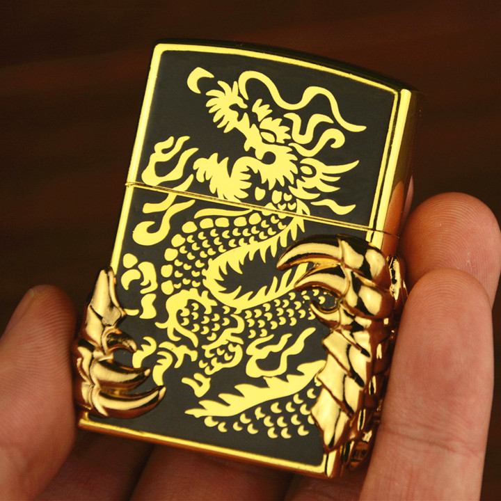 Hộp quẹt hình con rồng V.3