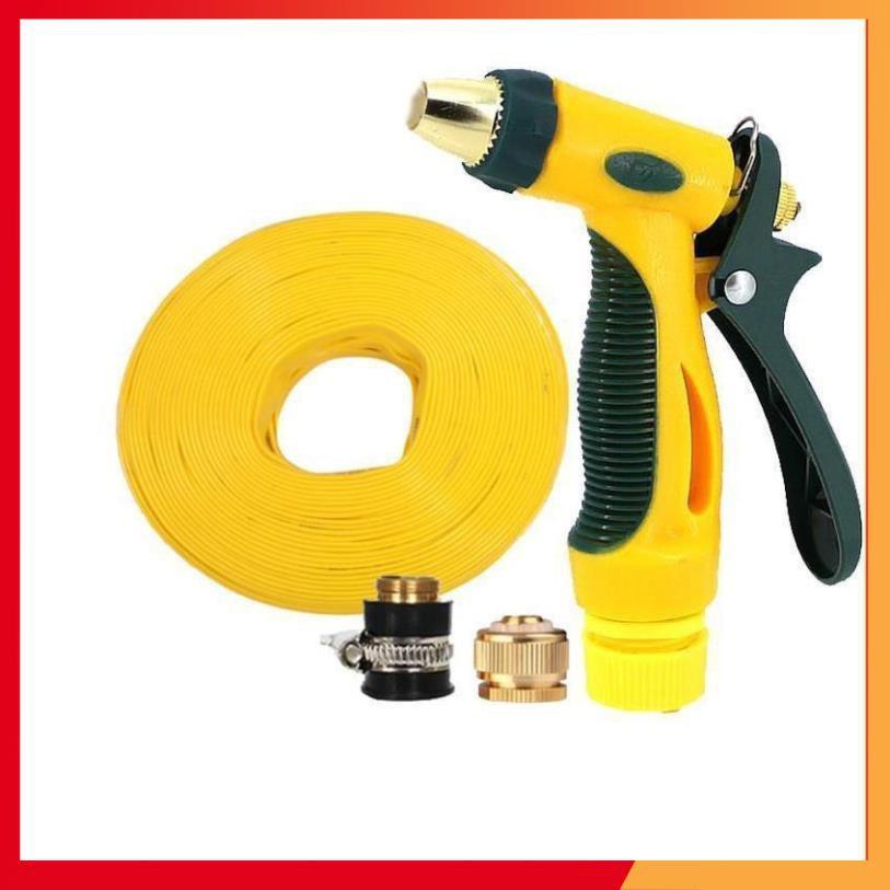Bộ dây vòi xịt nước rửa xe, tưới cây tăng áp 3 lần,loại 3-5M 206317
