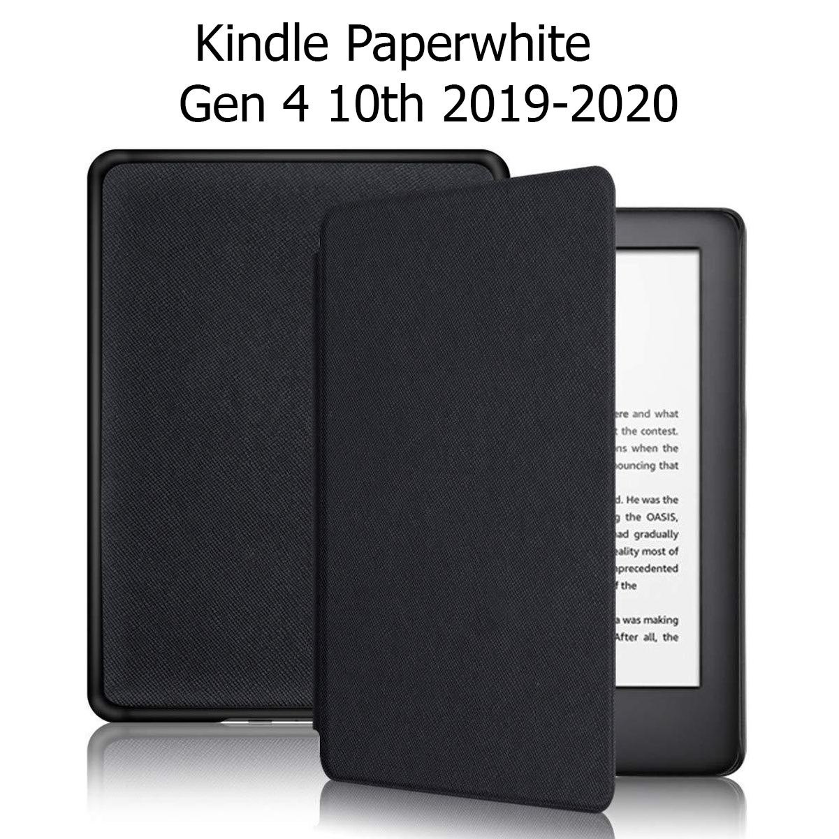 Hình ảnh Bao Da Cover Cho Máy Đọc Sách Kindle Paperwhite Gen 4 10th 2019 Nhựa Xước