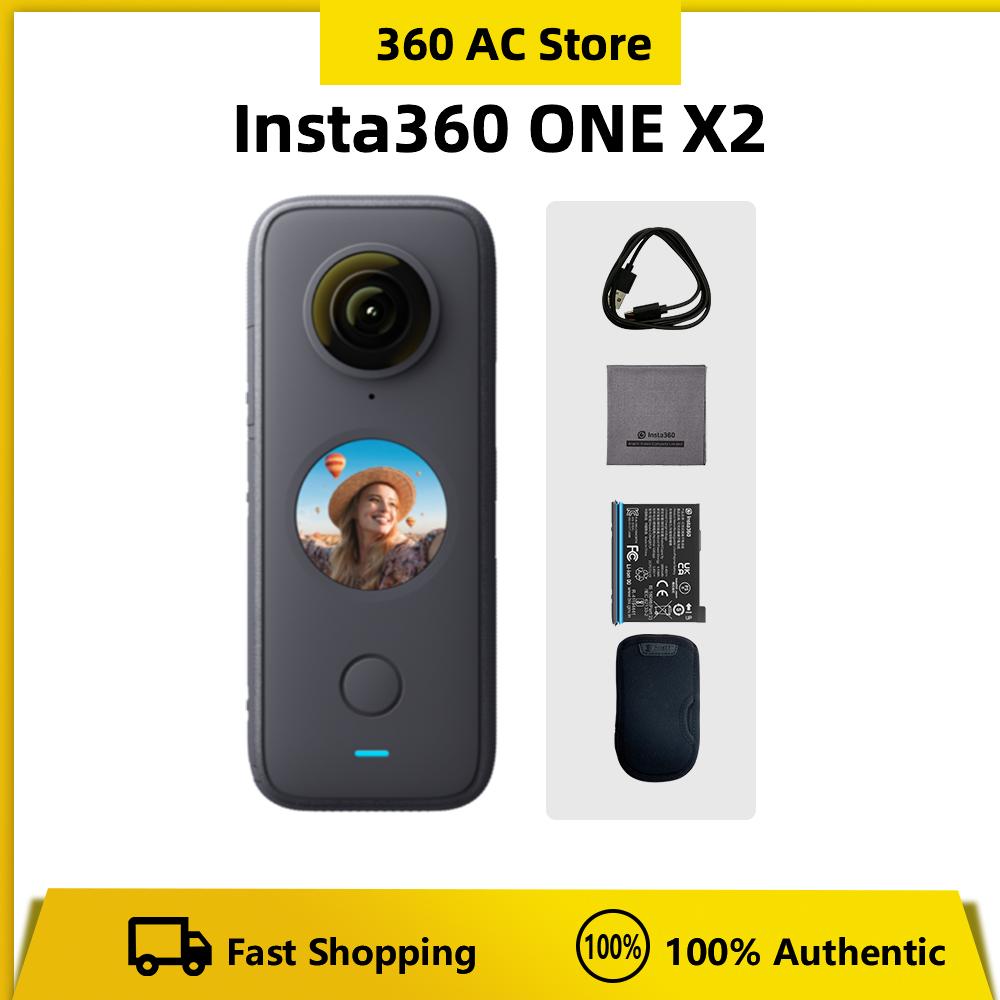 Insta360 ONE X2 Độc Lập/Bộ Xe Đạp/Bộ Xe Máy/Bộ Người Tạo Lite/Bộ Pin FlowState Ổn Định Video Cam 5.7K