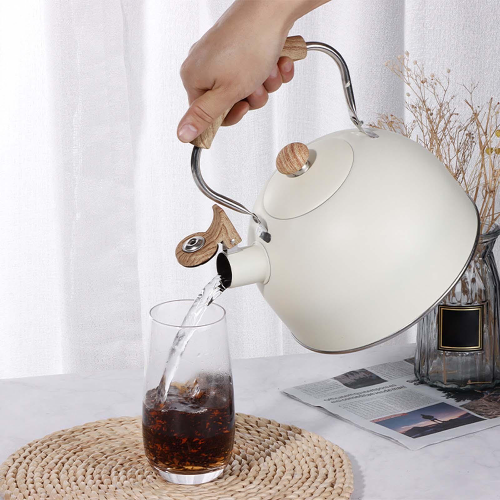 Whistling Kettle Household Hiking Cookware Teapot Induction Cookers