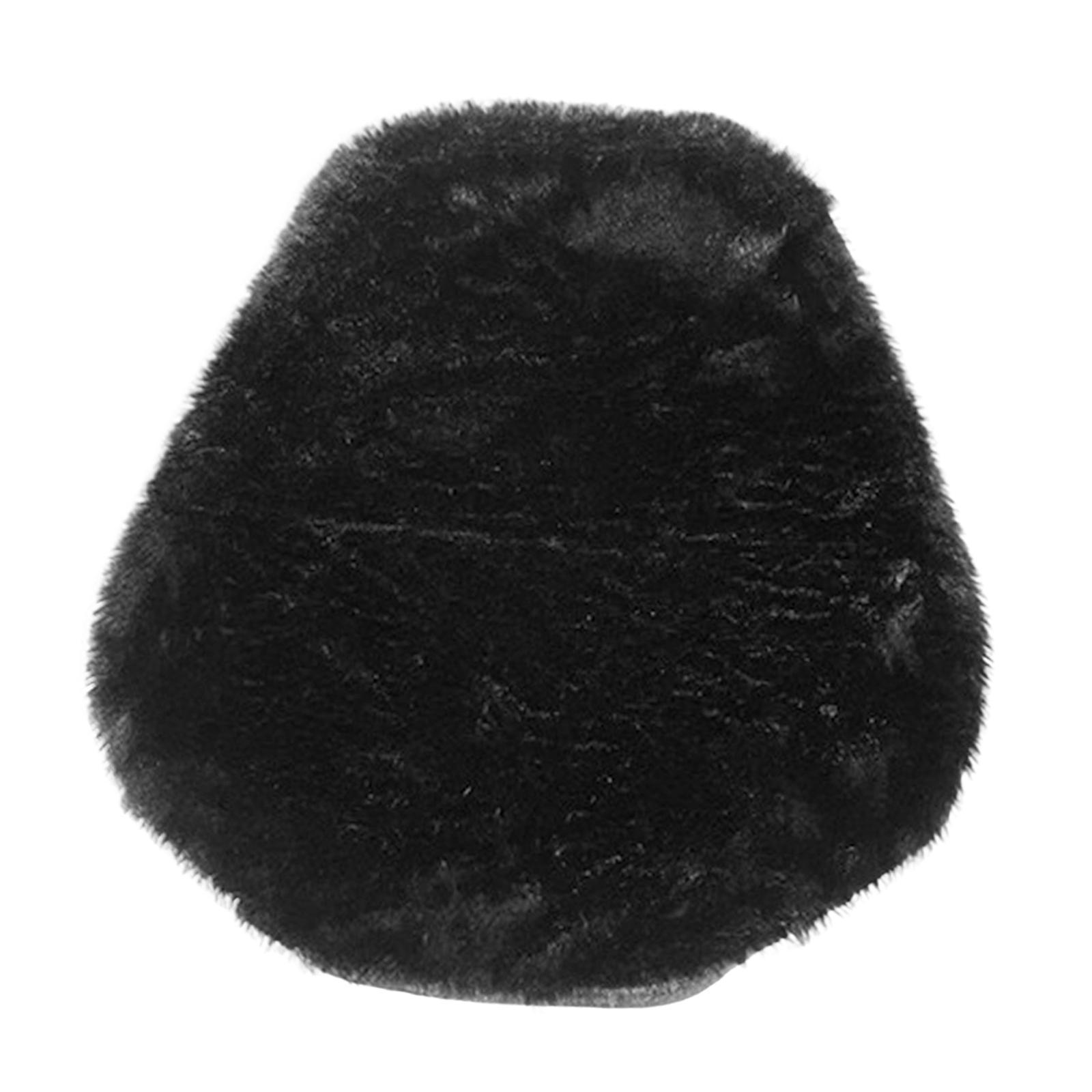 Motorcycle Seat Cushion Cover Scratch Easy Installation Decorative fleece