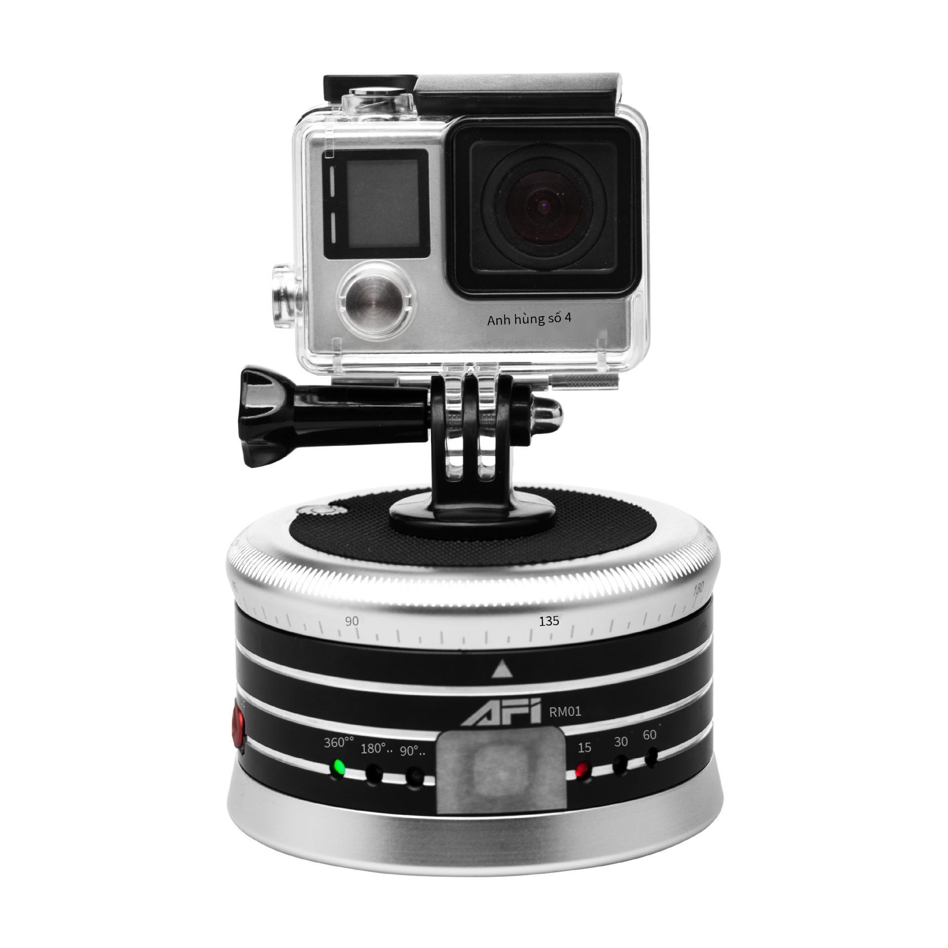 Giá thấp nhất AFI nhìn từ trên không MRA01 điện thoại di động xoay điện gimbal điều khiển từ xa toàn cảnh chụp ảnh SLR 360 độ