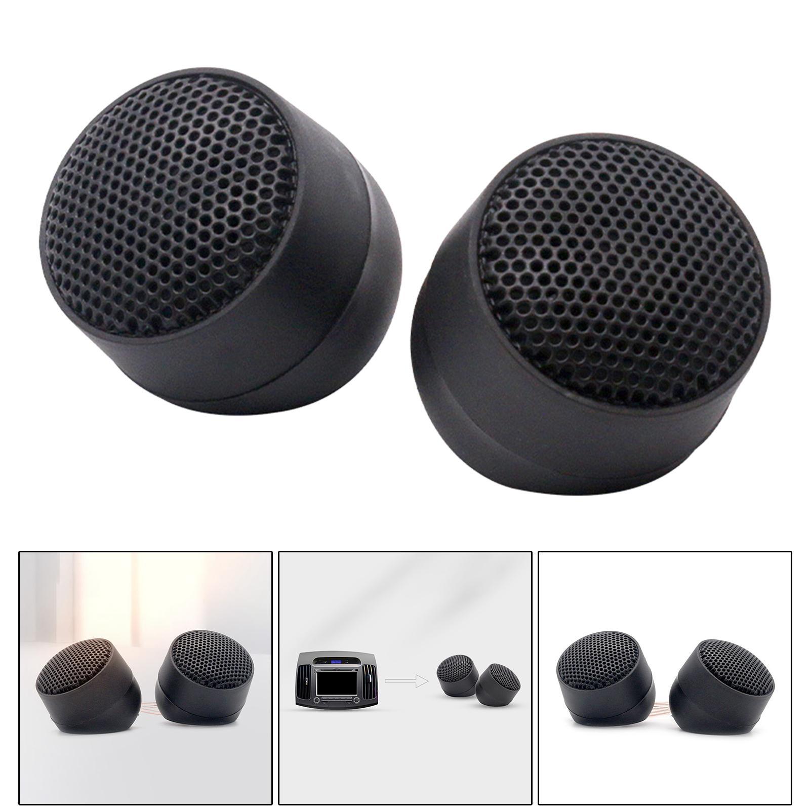2 Pieces Car Loud Speakers Tweeter 200W Maximum Power Amplifier Horn for Vehicle