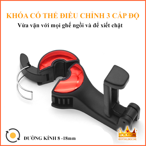 Móc treo đồ ô tô gài sau ghế