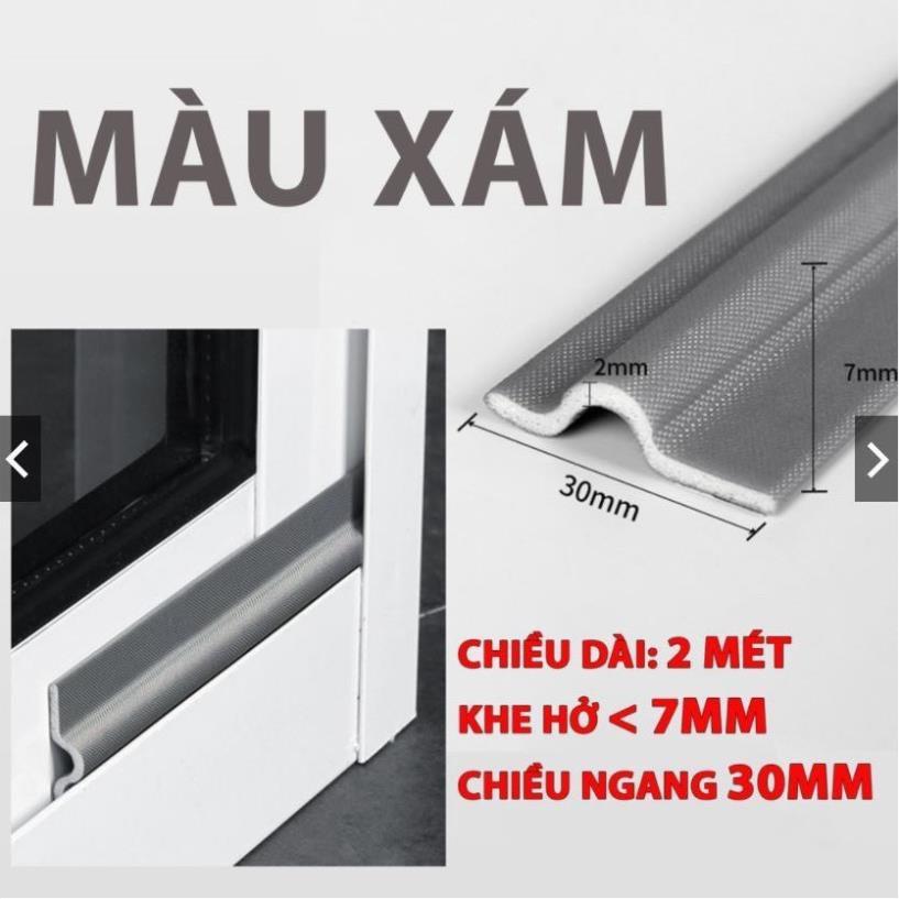 Ron Dán Chắn gió lùa, chống ồn, Chặn Khe Cửa Ngăn Côn Trùng, Bụi Bẩn,Cách Âm