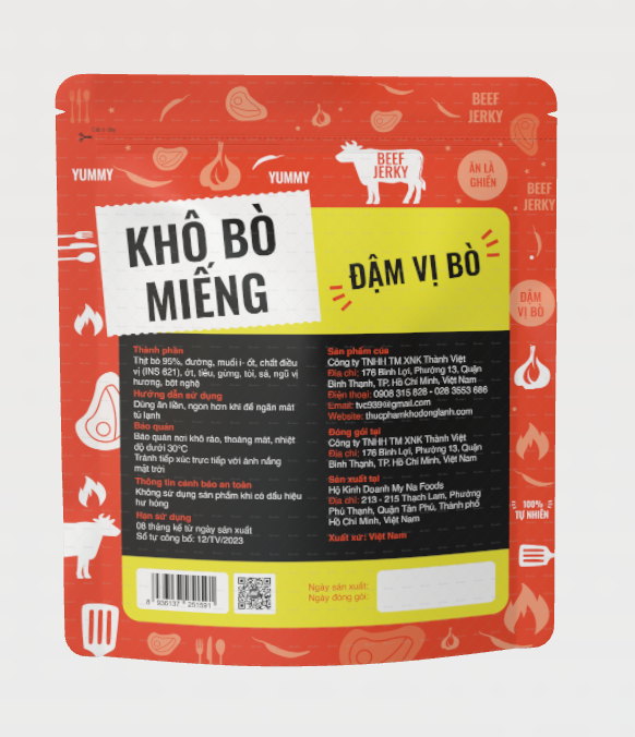 KHÔ BÒ MIẾNG 100 G