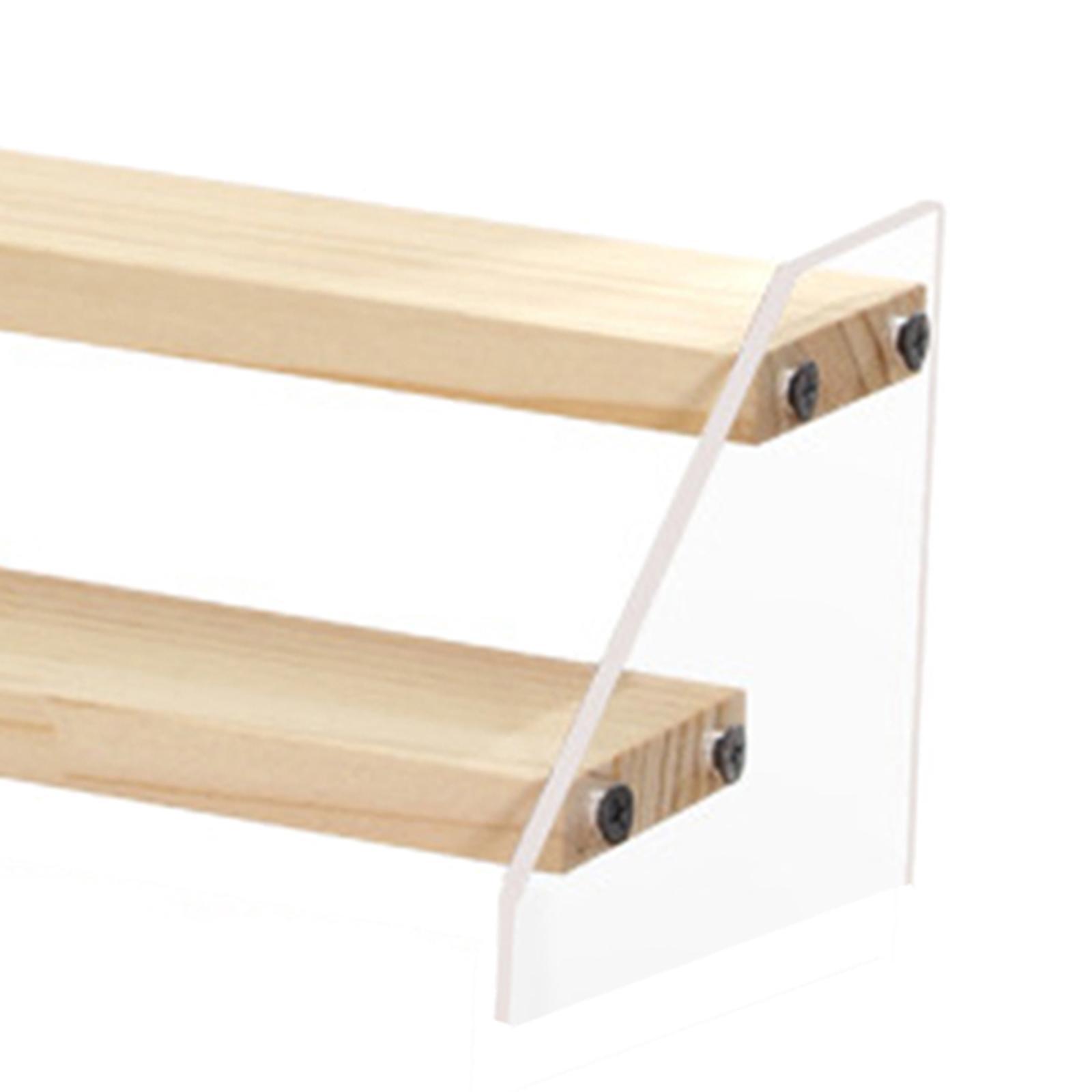 Stepped Acrylic Display Shelf Display for Figures Toys