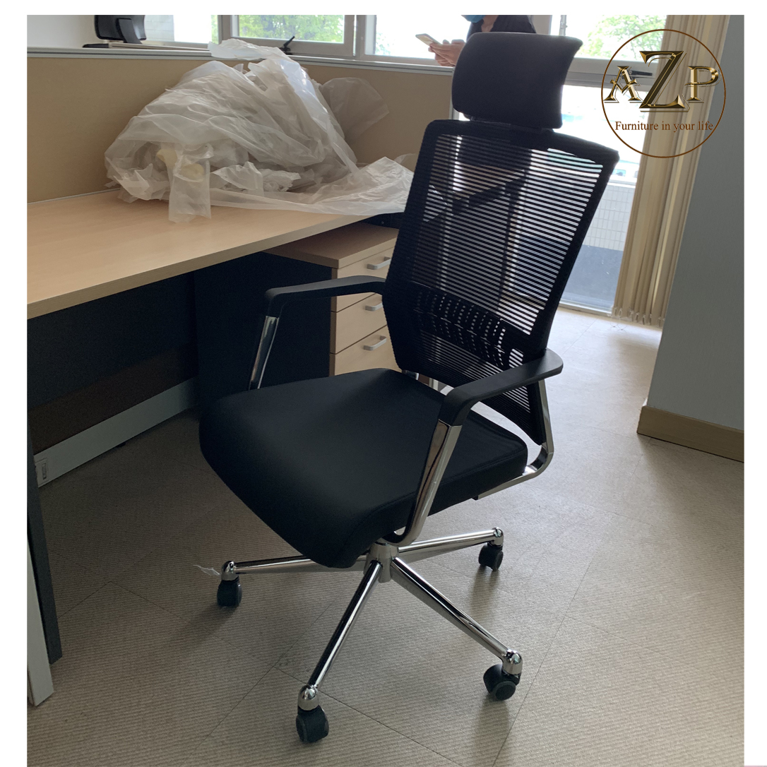 Ghế Giám Đốc, Ghế Văn Phòng AZP FURNITURE Ergonomic AZP-9213 Phân Khúc Cao Cấp Siêu Êm, Dòng Lưới Thời Trang