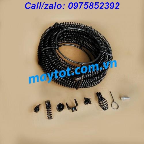 Dây thông tắc cống dùng cho máy khoan