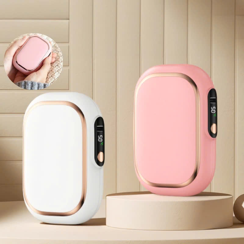 Máy Sưởi Tay Mini LED Cầm Tay Làm Ấm Nhanh 8s Sạc USB 3 Mức Độ Nhiệt Tùy Chỉnh Chế Độ Sạc Dự Phòng Kèm Dây Treo Tiện Dụng Văn Phòng Du Lịch Phượt Dã Ngoại MÀU TRẮNG – Hàng Nhập Khẩu