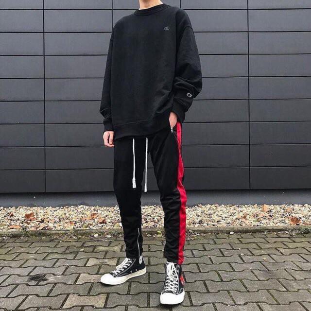 quần track pants zipper cực chất