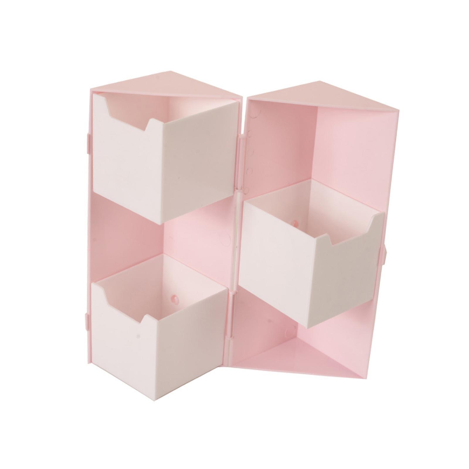 Countertop Storage Box with Drawer Bathroom Organizer Case for Bathroom Desk