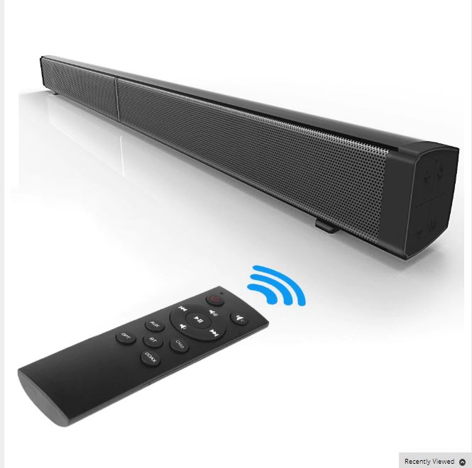 Loa thanh tivi soundbar 3D LP-09 ( kèm 2 micro không dây )