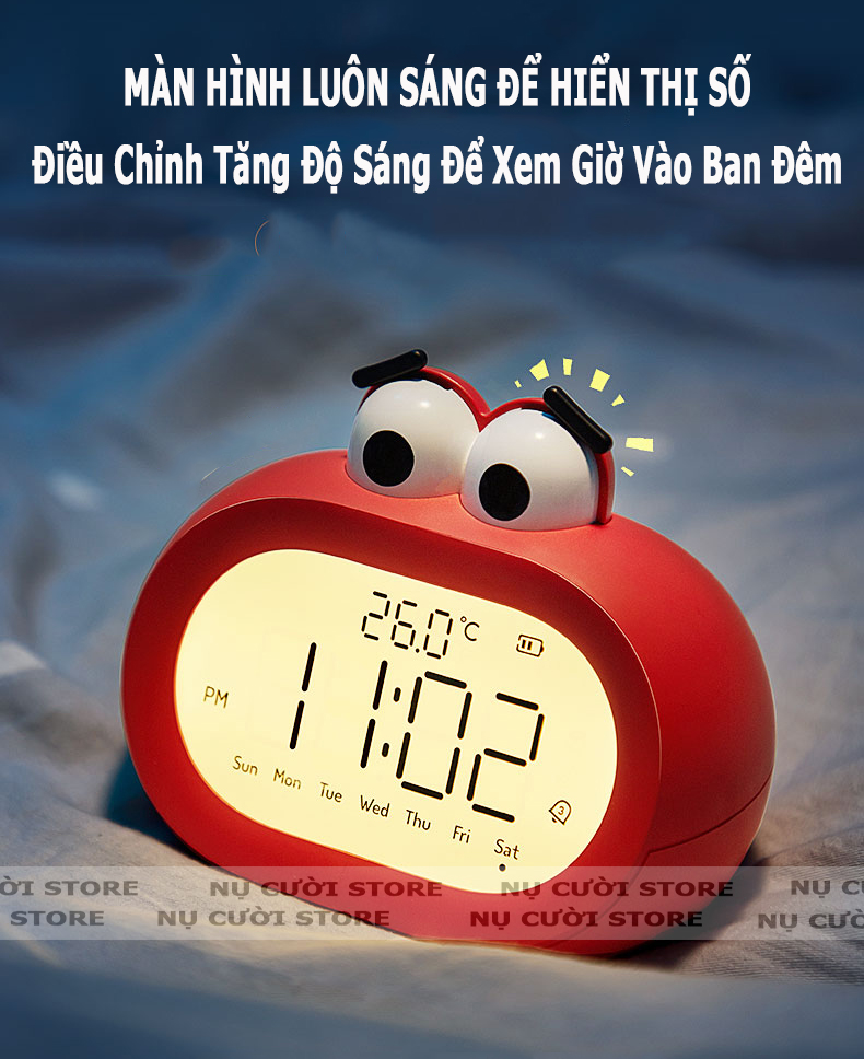 Đồng Hồ Để Bàn Điện Tử Led; Đồng Hồ Bấm Giờ Pomodoro; Đồng Hồ Báo Thức Kép; Đồng Hồ Đếm Ngược Học Tập