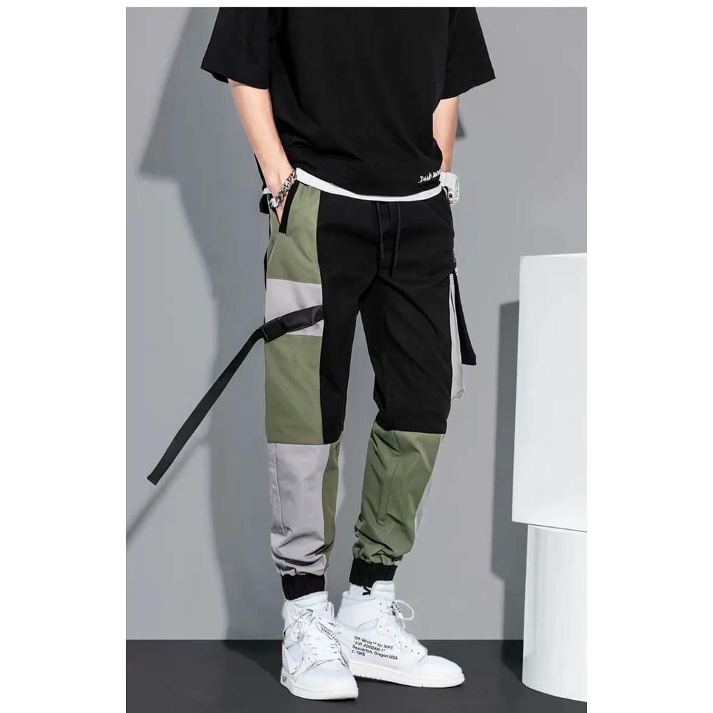 Quần jogger nam túi hộp K108 chất kaki mềm mịn, phong cách đường phố