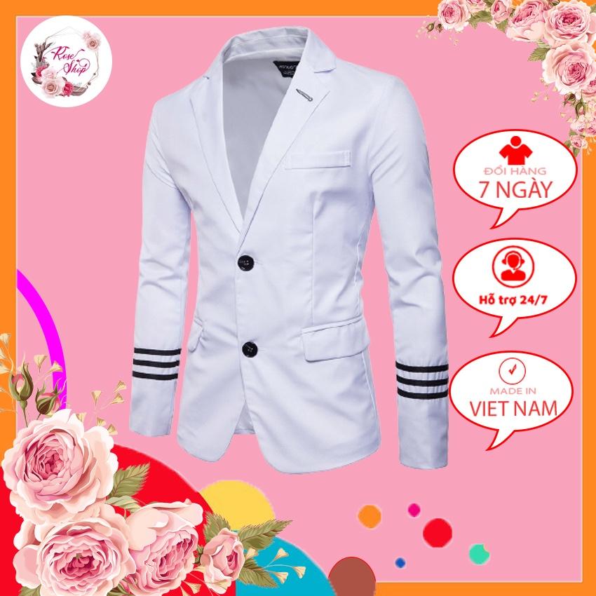 Áo vest nam, blazer nam chất liệu mềm mát , sang trọng, lịch lãm đạm chất Nam thần H58