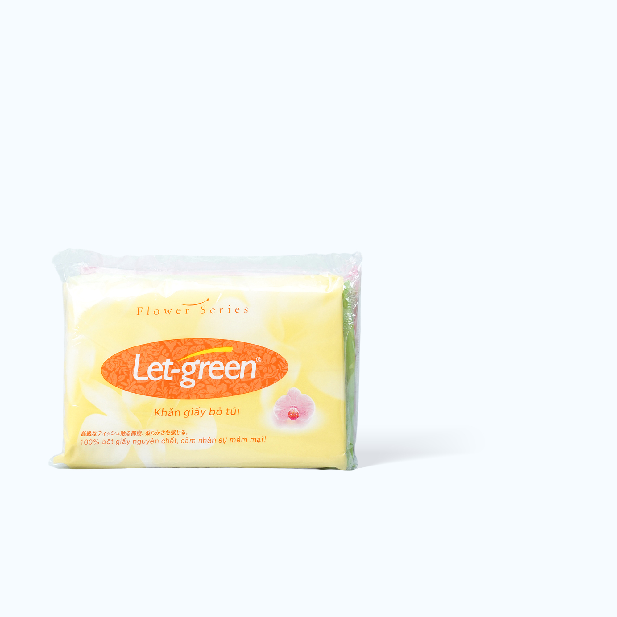 Khăn giấy LET GREEN bỏ túi (3 gói/túi x 10 tờ)