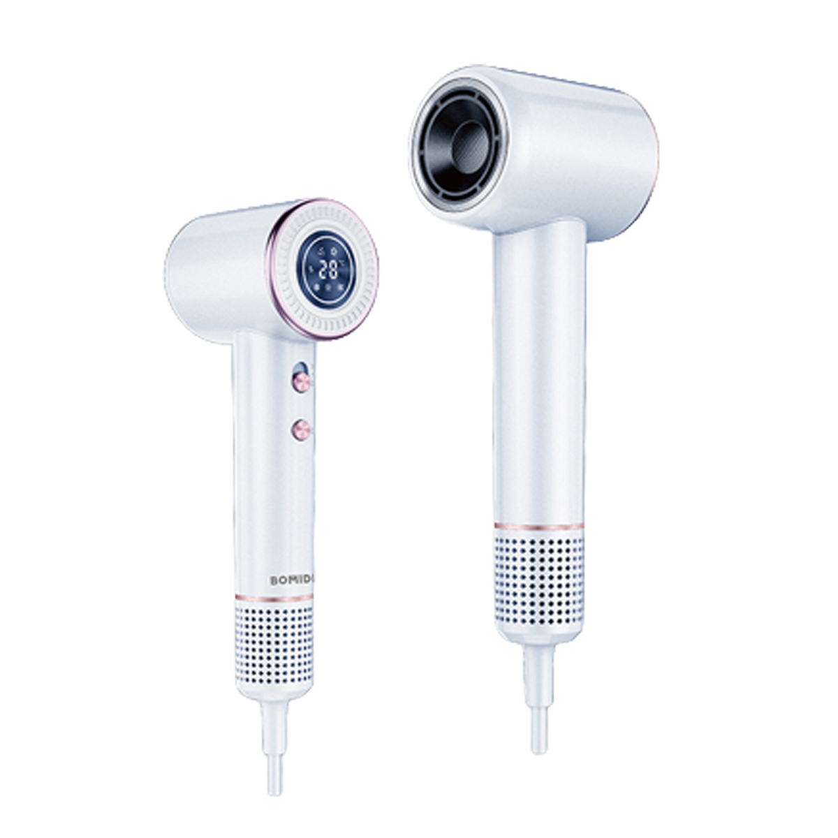 Máy Sấy Tóc Ion Tốc Độ Cao Bomidi HD02 trang bị màng hình kỹ thuật số AI - Hàng nhập khẩu