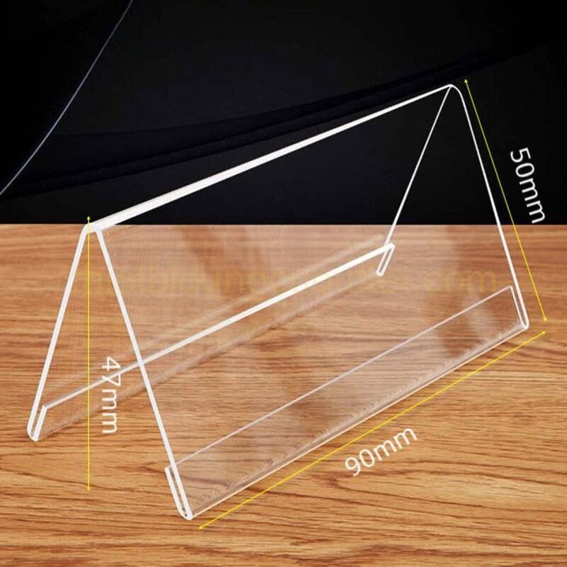 Bảng Tên Mica Chữ A V, Kệ Mica Ghi Chức Danh  Nhãn, Menu MiKa Meca chữ A Để Bàn, Bảng Giá Sản Phẩm..    ,SA5431 SH433