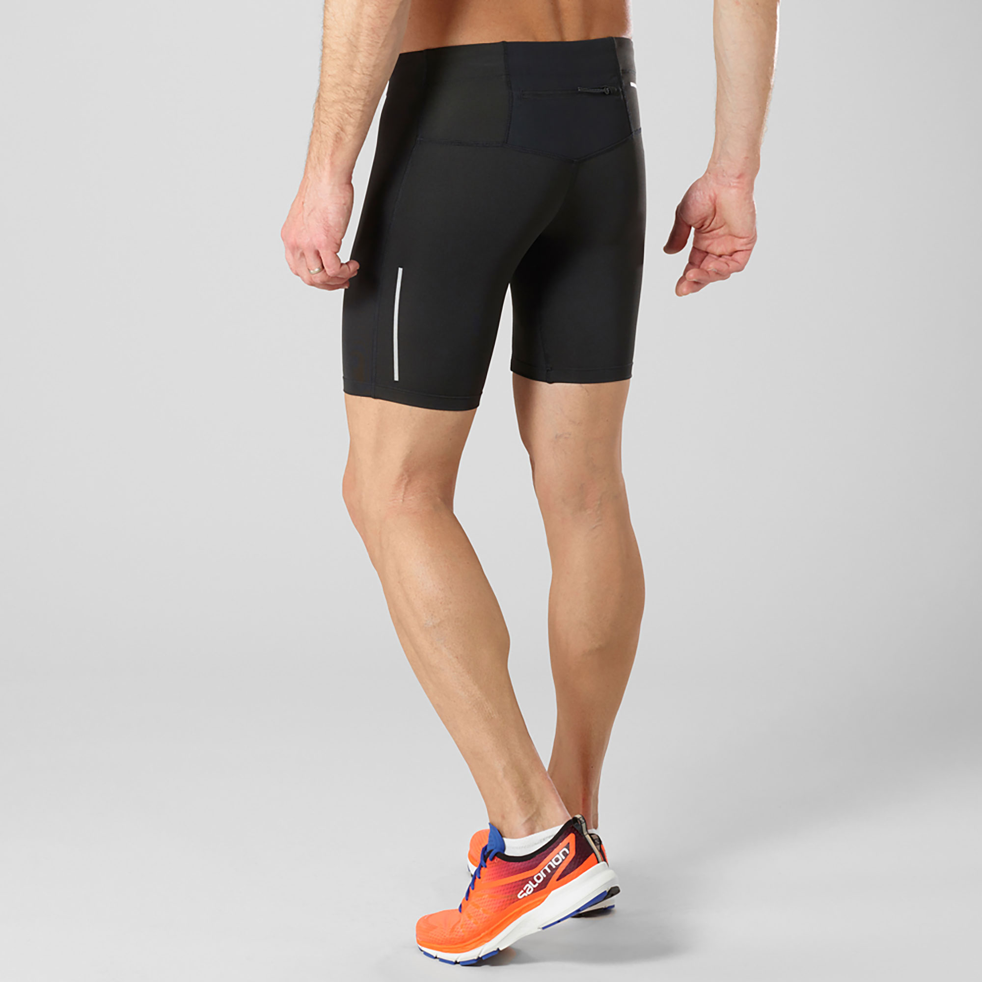 Quần Thể Thao Nam AGILE SHORT TIGHT M BLACK