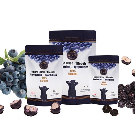 Việt quất sấy lạnh Blueberry - RJT FREEZE DRIED BLUEBRRIES 60gr