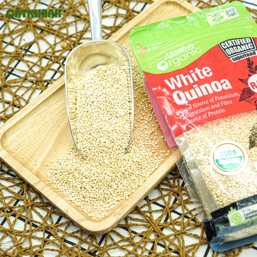 Thực Phẩm Chức Năng Hạt Diêm Mạch Trắng Absolute Organic